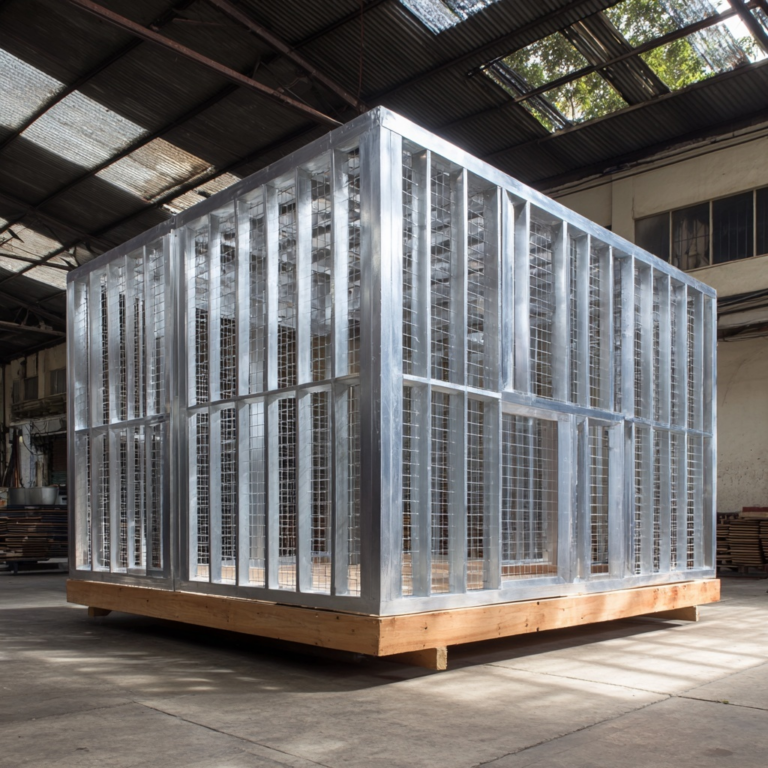 container aramado para logística