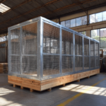 container aramado para otimização de logística